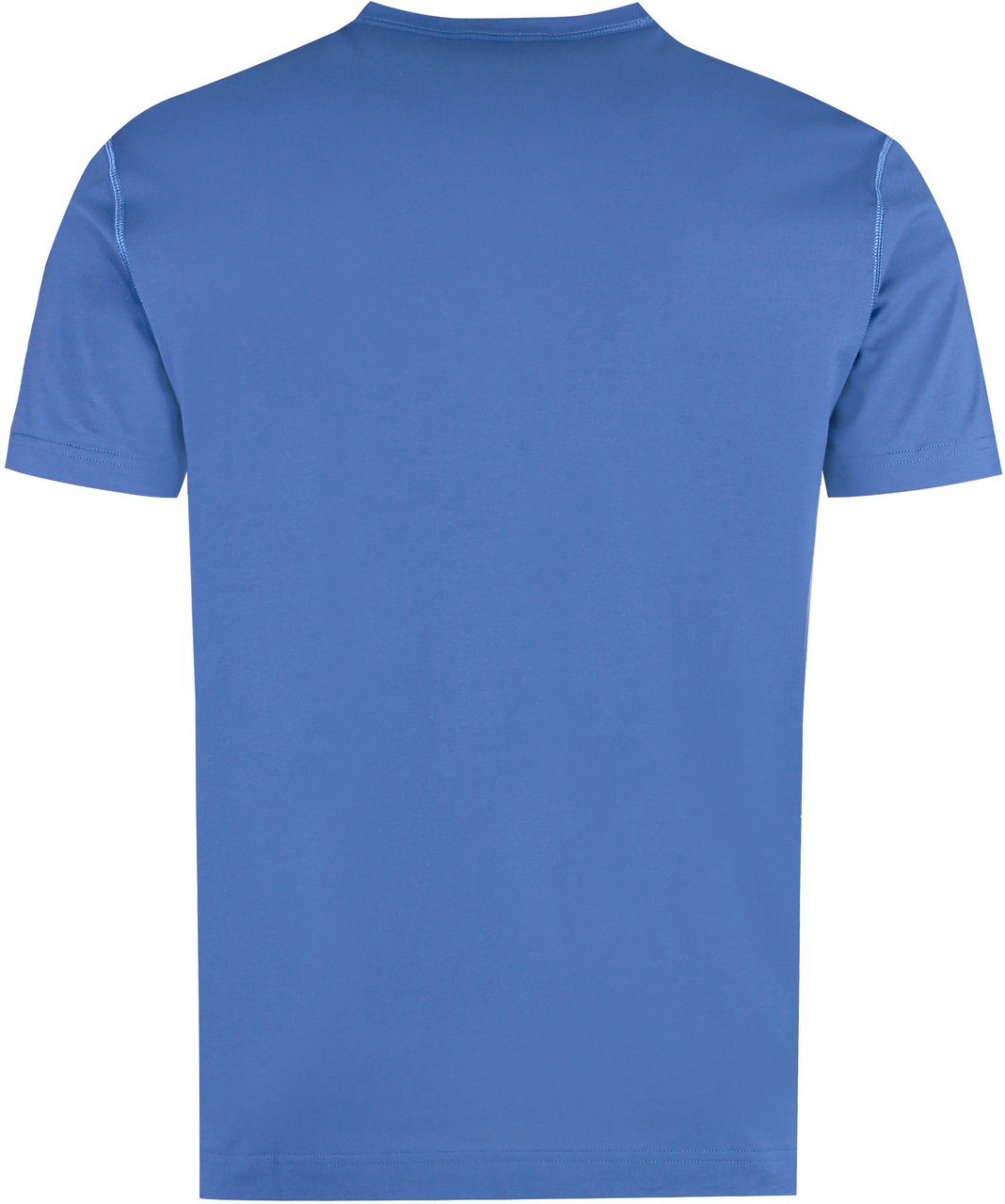 Dolce & Gabbana Cotton crew-neck T-shirt Blauw