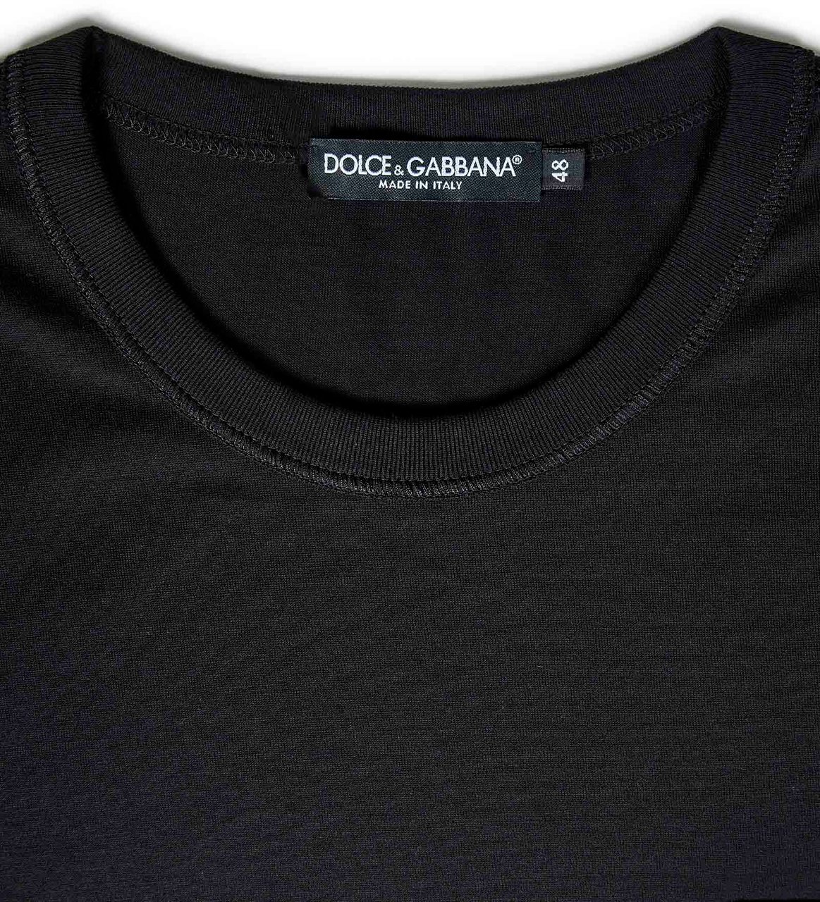 Dolce & Gabbana Dolce & Gabbana T-shirts And Polos Black Zwart