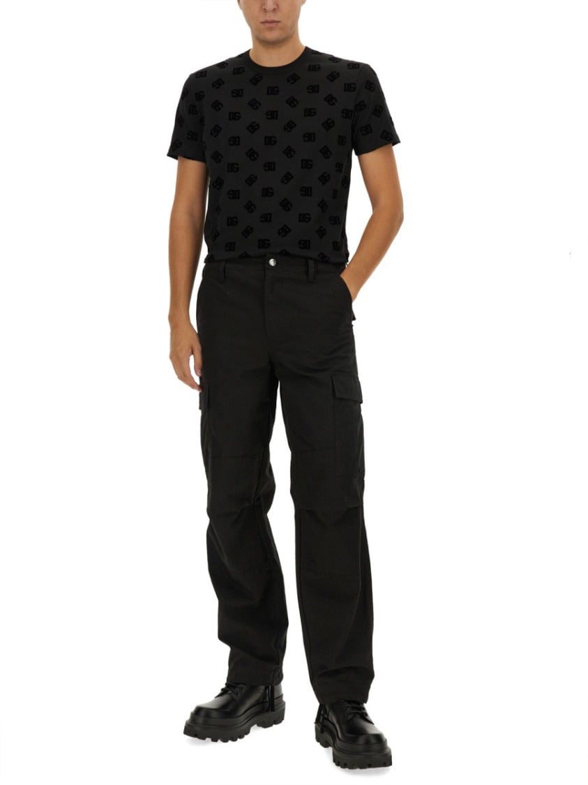 Dolce & Gabbana Cotton T-Shirt Zwart