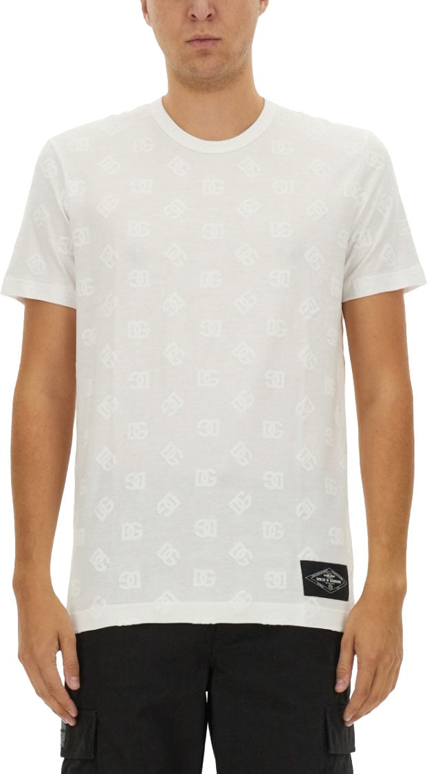 Dolce & Gabbana Cotton T-Shirt Wit