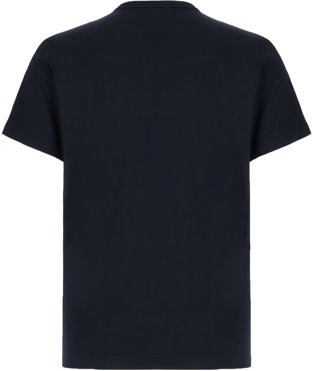 Dolce & Gabbana Dolce&gabbana Midnight blue cotton t-shirt Zwart