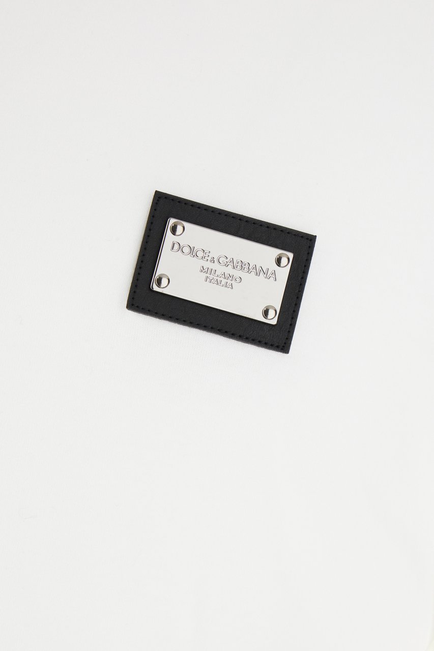 Dolce & Gabbana Dolce&gabbana White cotton t-shirt Wit