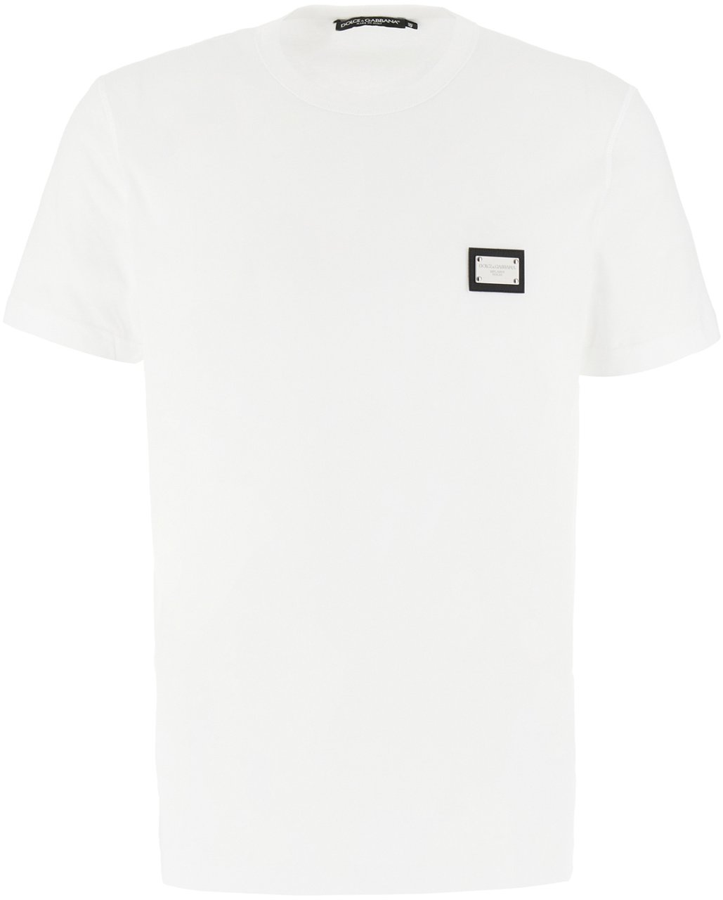 Dolce & Gabbana Dolce&gabbana White cotton t-shirt Wit