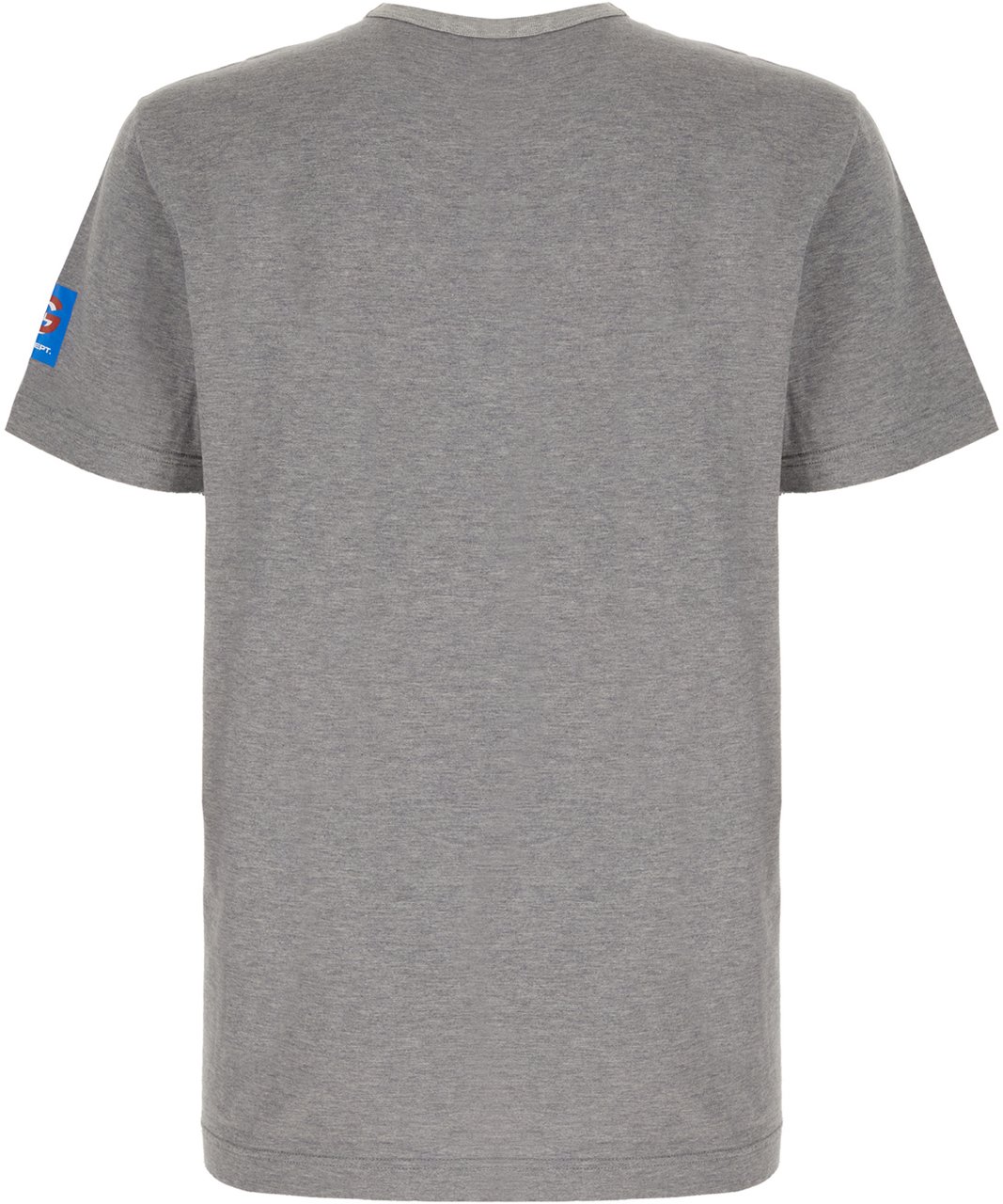 Dolce & Gabbana Dolce&gabbana Melange grey cotton t-shirt Grijs