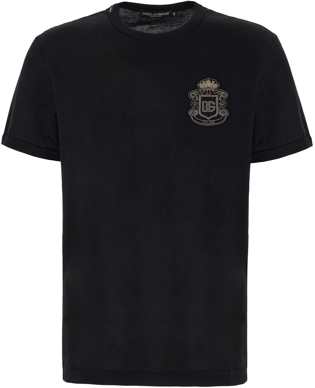 Dolce & Gabbana Dolce&gabbana Midnight blue cotton t-shirt Blauw