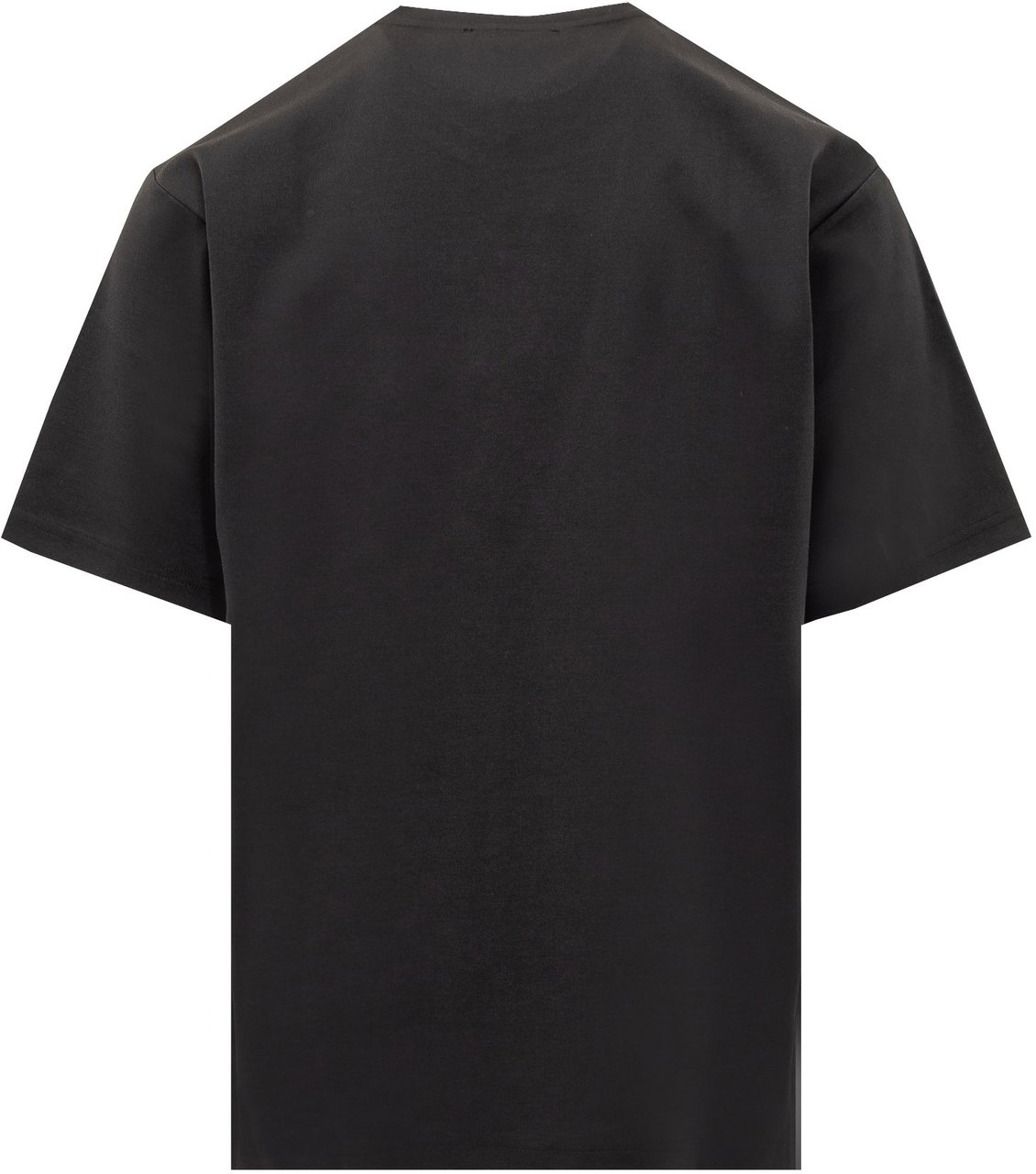 Dolce & Gabbana T-Shirt con Dettaglio Logo Zwart