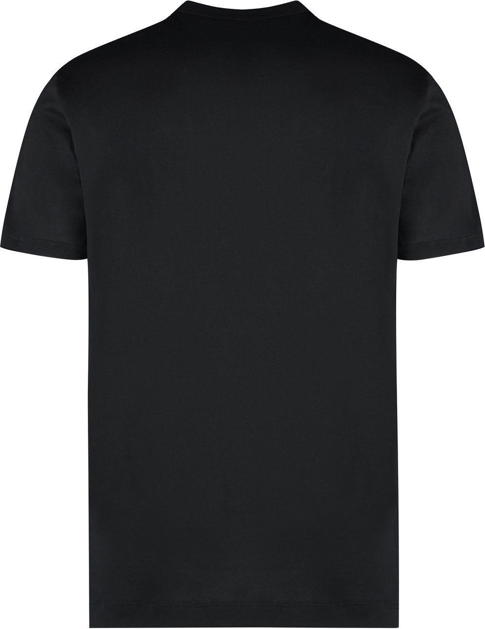 Dolce & Gabbana Cotton crew-neck T-shirt Zwart