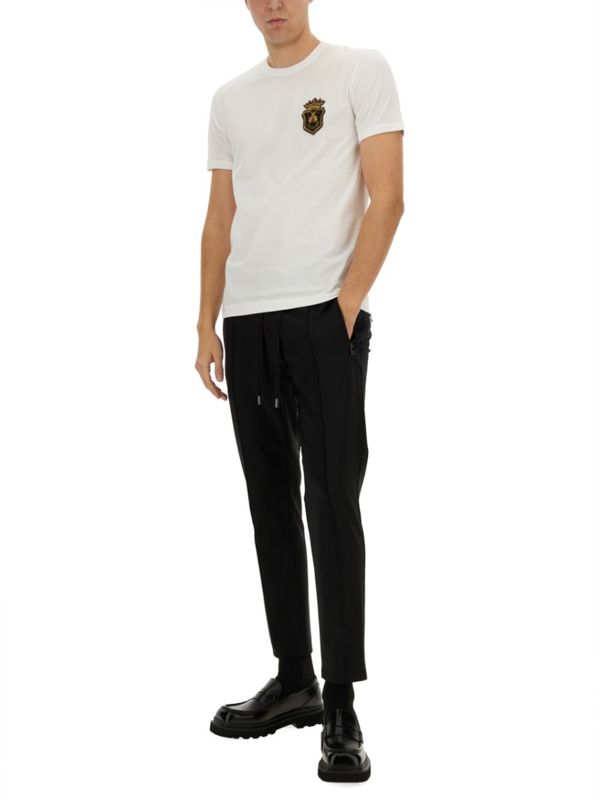 Dolce & Gabbana Cotton T-Shirt Wit