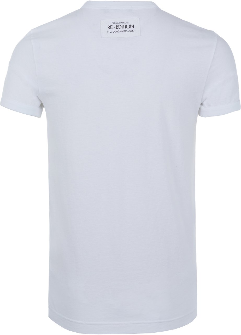 Dolce & Gabbana Dolce & Gabbana Re-Edition T-Shirt weiß Wit