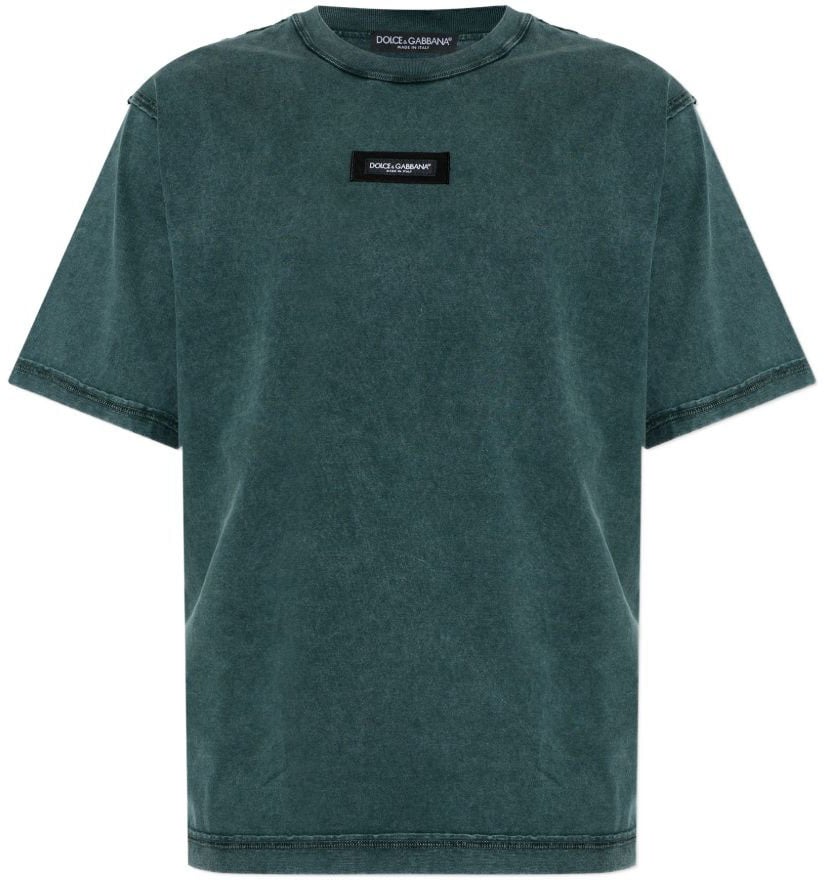 Dolce & Gabbana T-Shirts And Polos Green Groen