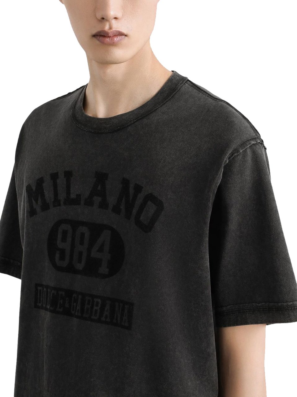 Dolce & Gabbana Dolce & Gabbana T-shirts And Polos Black Zwart