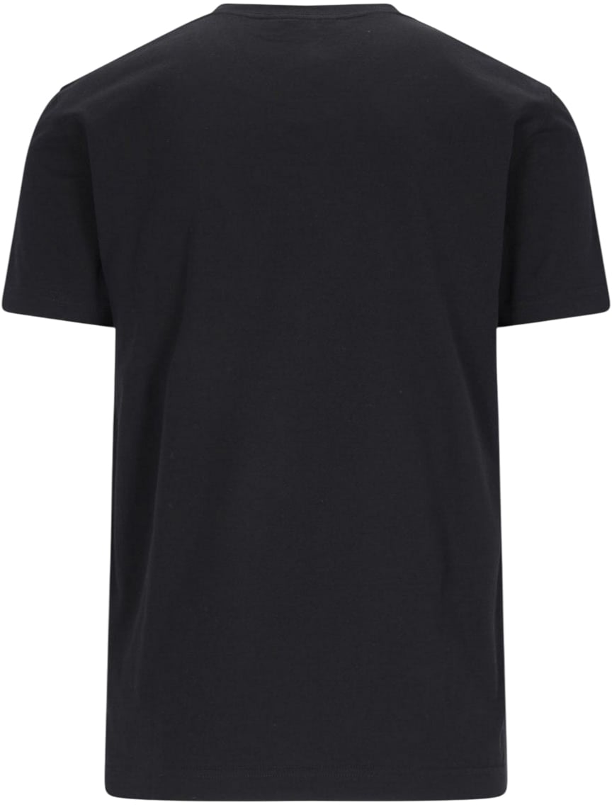 Dolce & Gabbana T-shirt Stampata D&G Zwart