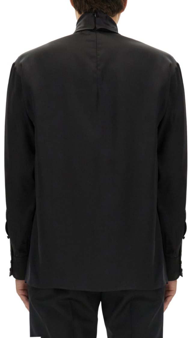 Dolce & Gabbana Wide Turtleneck Zwart