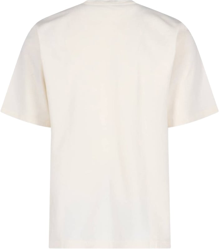 Dolce & Gabbana Plaque' T-Shirt – Ivory Neutraal