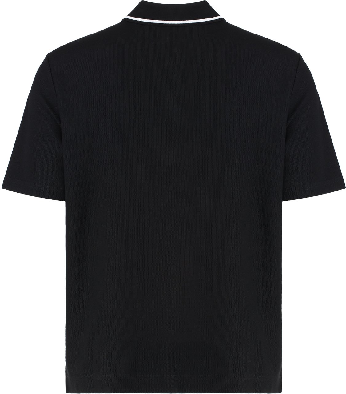 Dolce & Gabbana Cotton-piqué polo shirt Zwart
