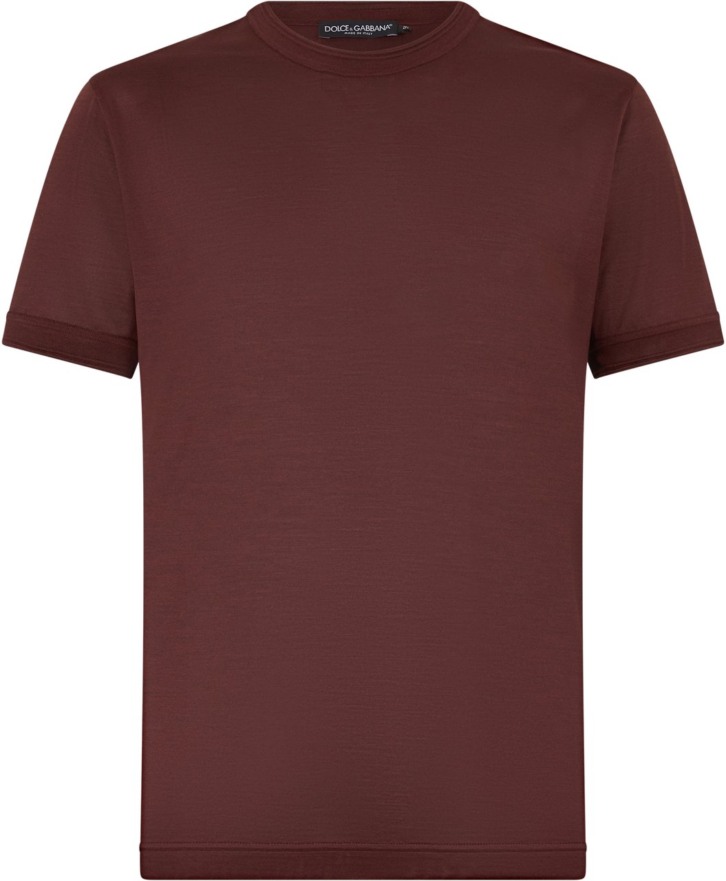 Dolce & Gabbana Silk T-shirt Rood
