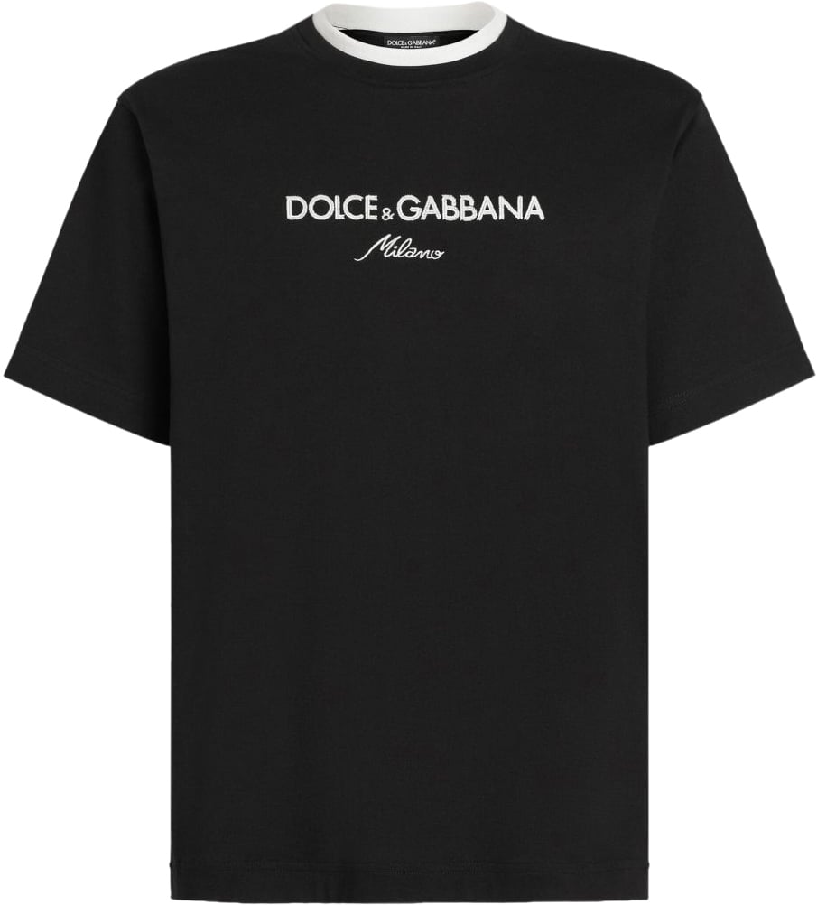 Dolce & Gabbana T-Shirts And Polos Black Zwart