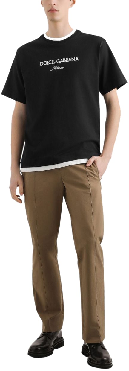 Dolce & Gabbana T-Shirts And Polos Black Zwart