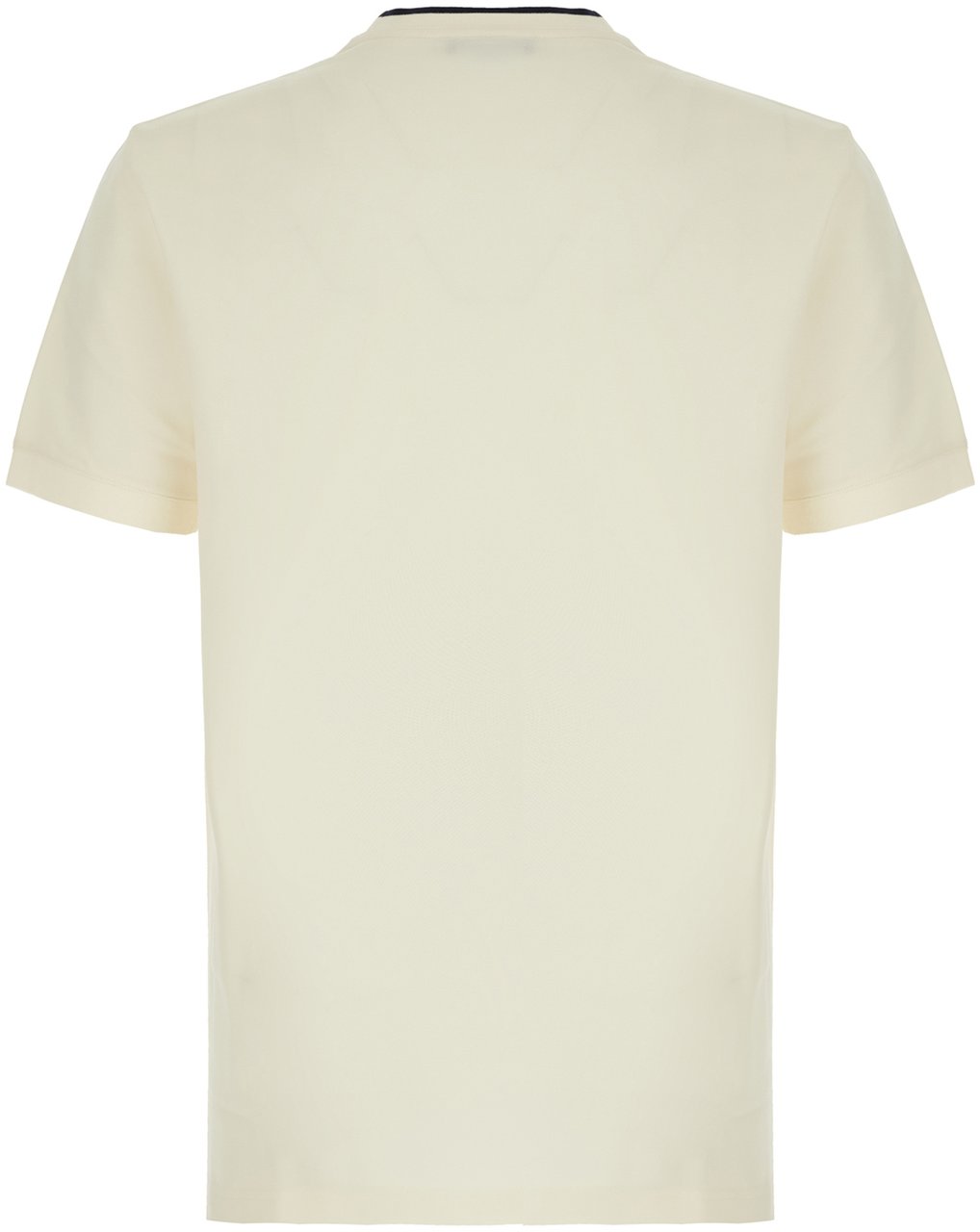 Dolce & Gabbana Dolce&gabbana Ivory polyester t-shirt Neutraal