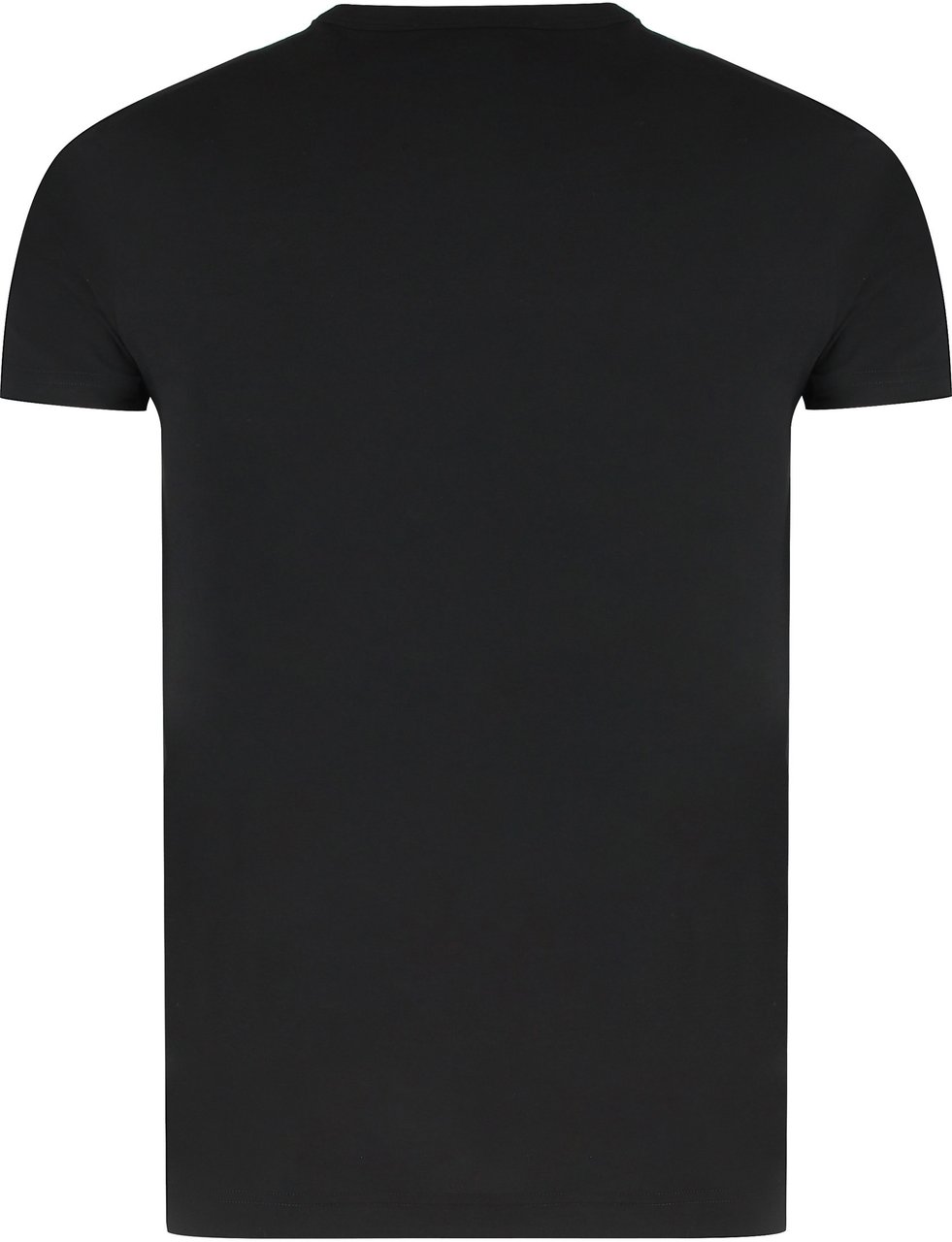 Dolce & Gabbana Cotton crew-neck T-shirt Zwart