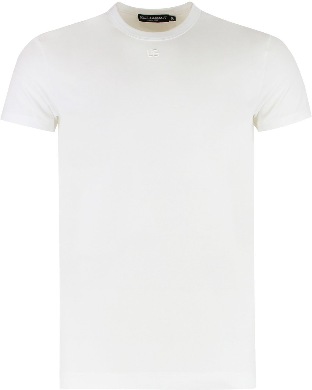 Dolce & Gabbana Cotton crew-neck T-shirt Wit