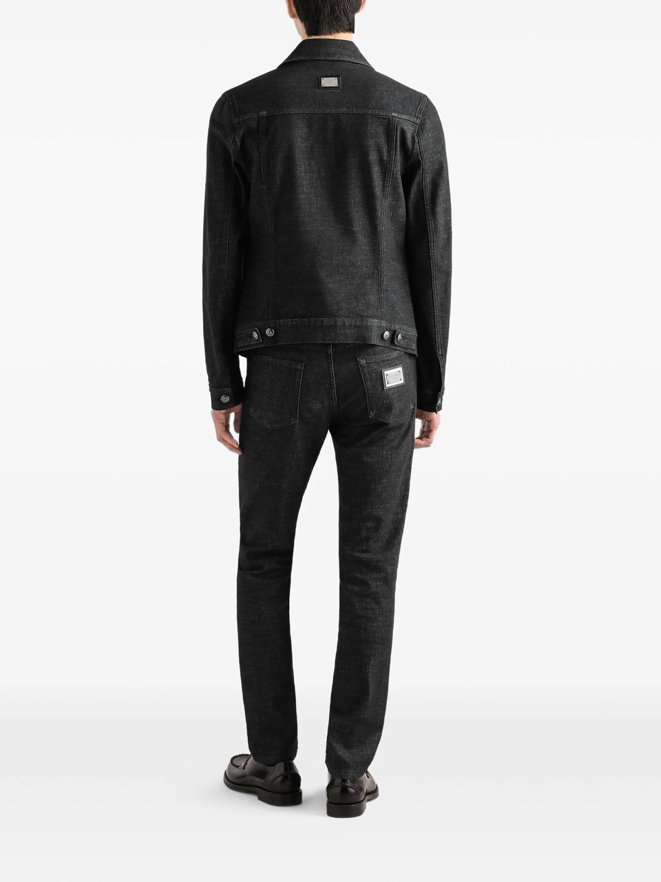 Dolce & Gabbana Regular Cotton Minimalist Label T-Shirt Wit