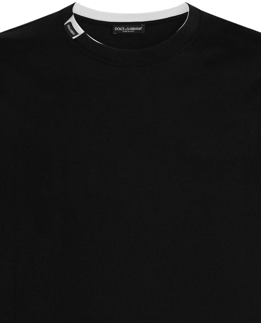 Dolce & Gabbana T-Shirts And Polos Nero Zwart