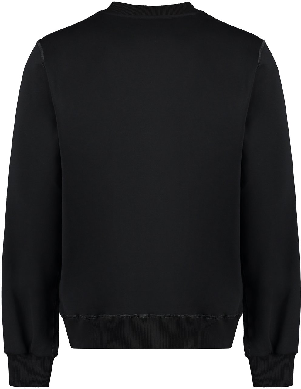 Dolce & Gabbana Cotton crew-neck sweatshirt Zwart