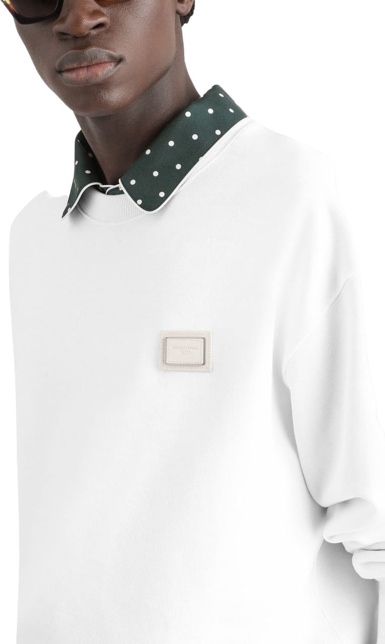 Dolce & Gabbana Sweaters Bianco Wit