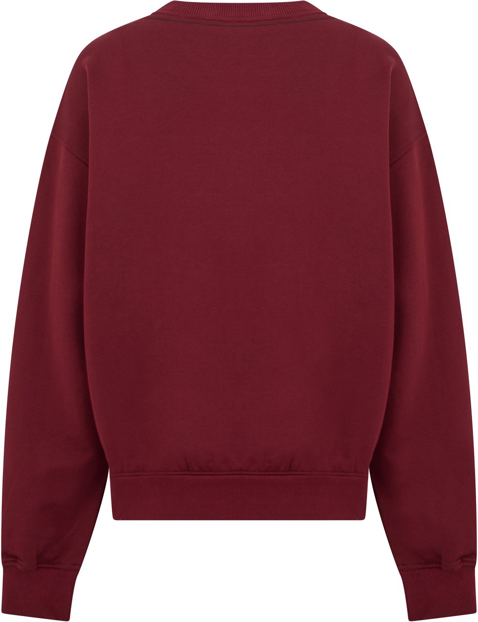 Dolce & Gabbana Crew neck sweatshirt with long sleeves Rood