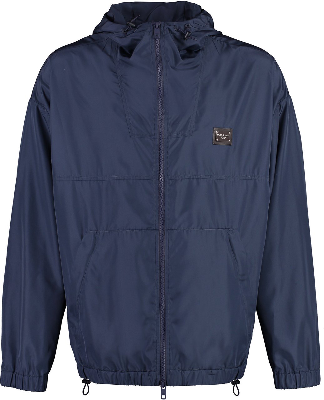 Dolce & Gabbana Nylon windbreaker-jacket Blauw