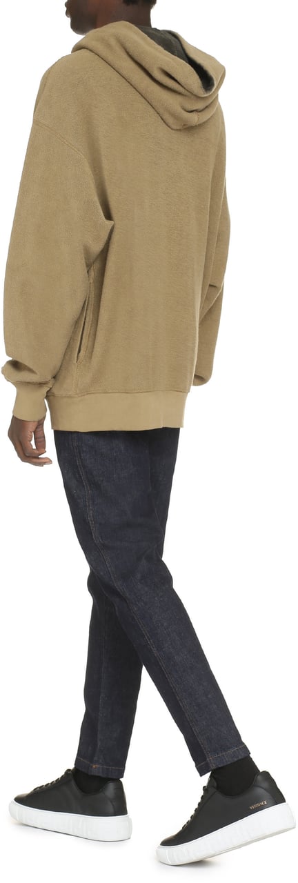 Dolce & Gabbana Logo print hoodie Neutraal