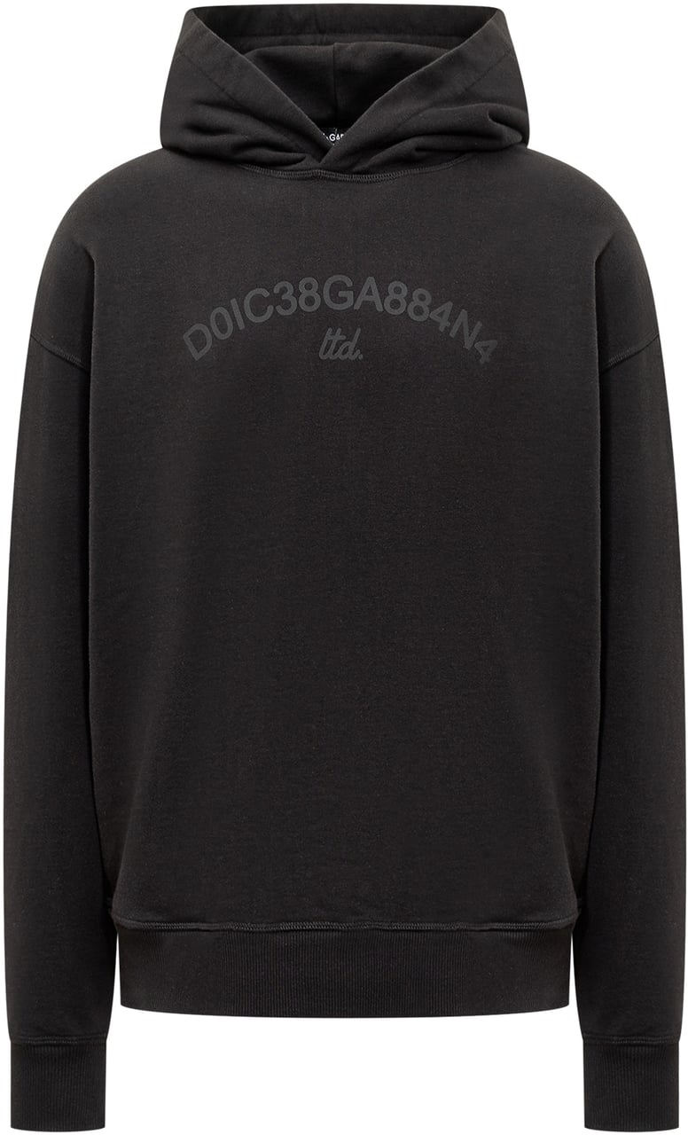 Dolce & Gabbana Felpa con Logo Zwart