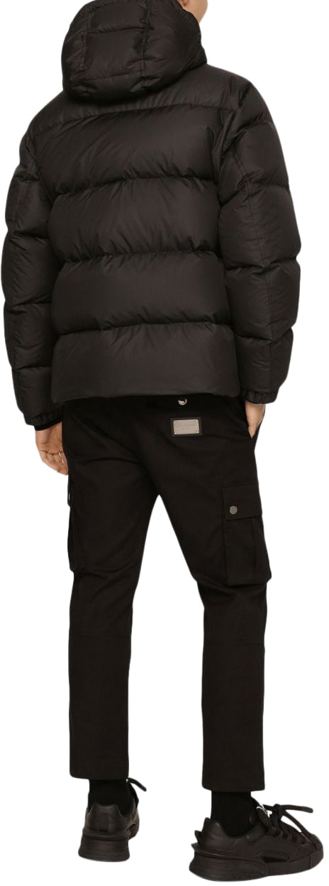 Dolce & Gabbana Coats Black Zwart