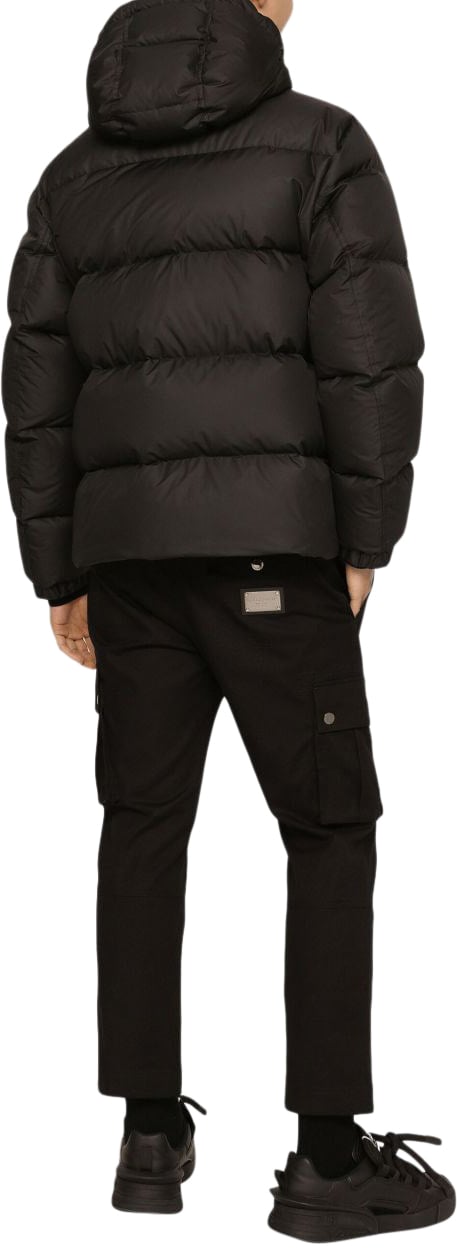 Dolce & Gabbana Coats Black Zwart