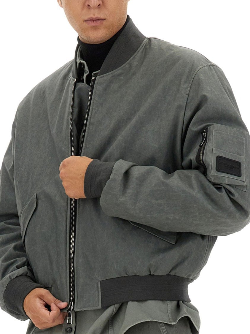 Dolce & Gabbana Bomber Over Grijs