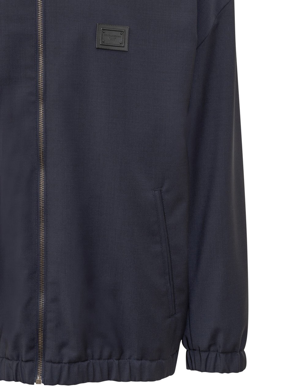 Dolce & Gabbana Giubbotto con Logo Blauw