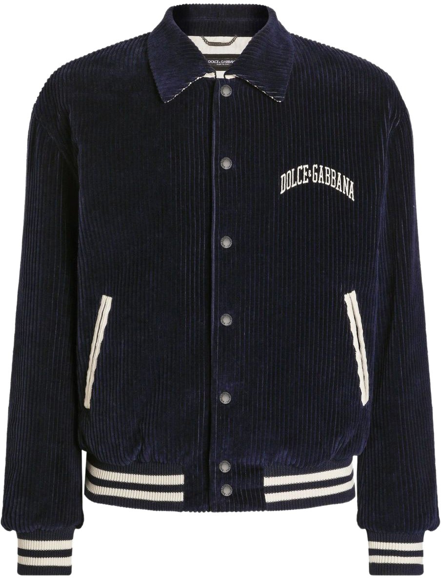 Dolce & Gabbana Coats Blue Blauw