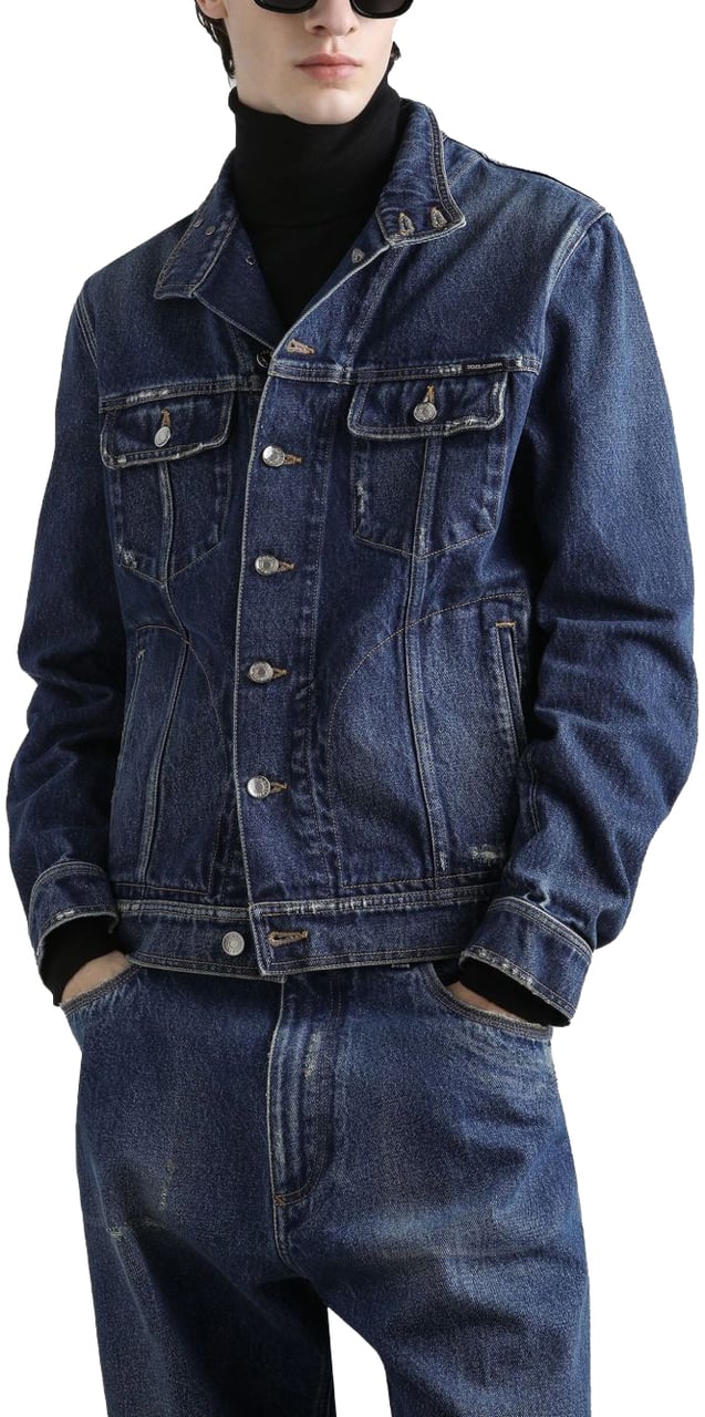 Dolce & Gabbana Dolce & Gabbana Coats Blue Blauw