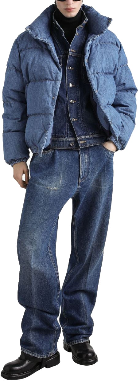 Dolce & Gabbana Dolce & Gabbana Coats Blue Blauw