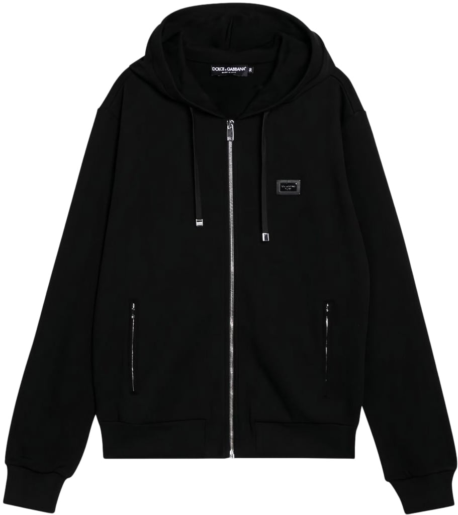 Dolce & Gabbana Coats Black Zwart