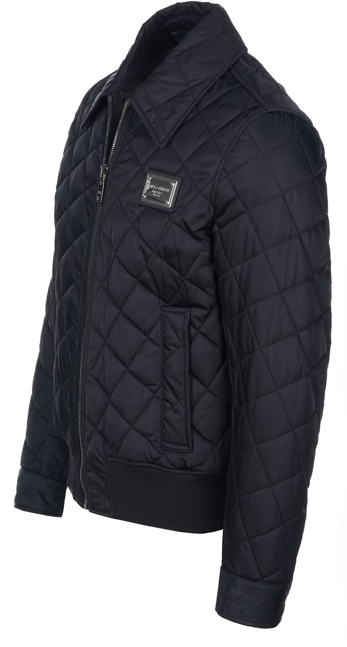 Dolce & Gabbana Dolce & Gabbana Steppjacke schwarz Zwart