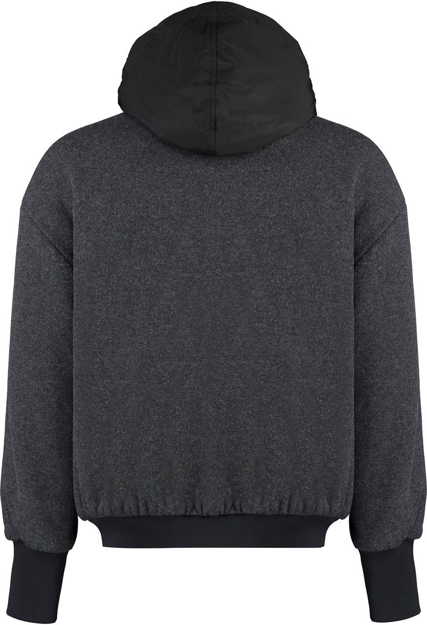 Dolce & Gabbana Jersey full-zip jacket Grijs