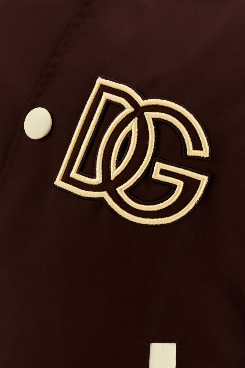 Dolce & Gabbana Dolce&gabbana Two-tone satin bomber jacket Divers