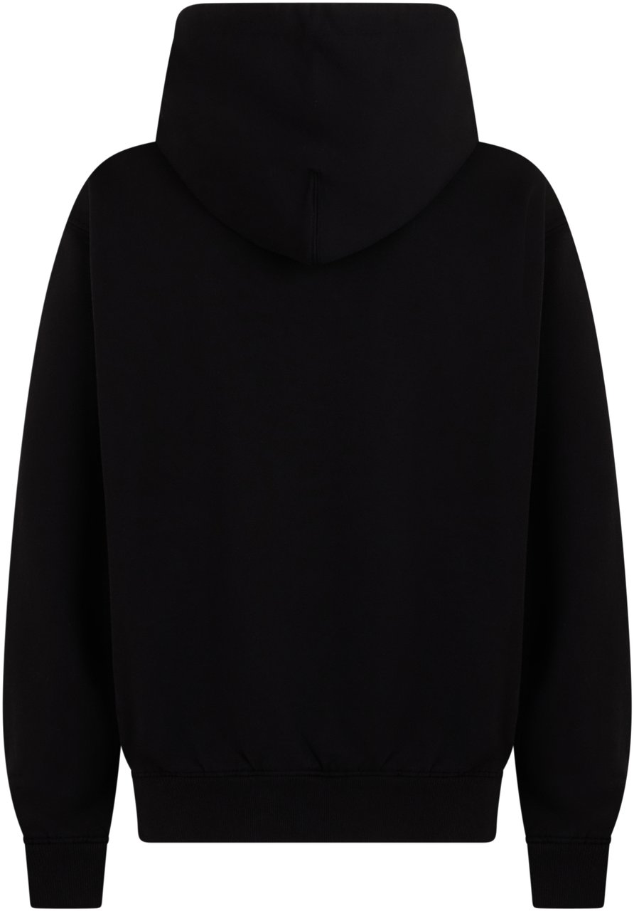 Dolce & Gabbana Hoodie with embroidered logo Zwart