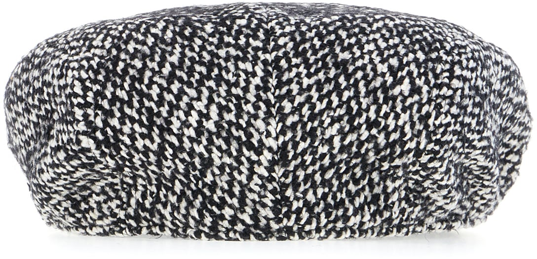 Dolce & Gabbana Dolce&gabbana Embroidered wool blend baker boy hat Divers