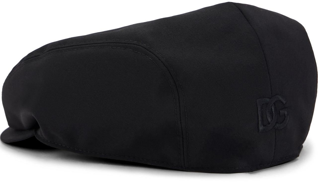 Dolce & Gabbana Cap in canvas of cotton Zwart