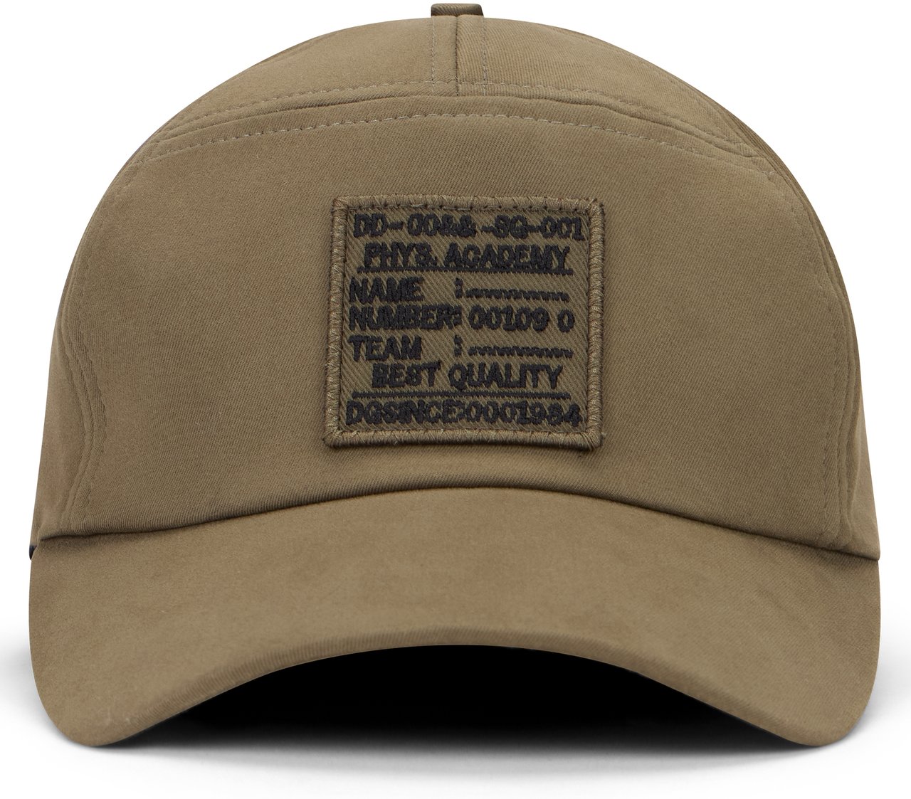 Dolce & Gabbana Cotton hat with embroidery Groen