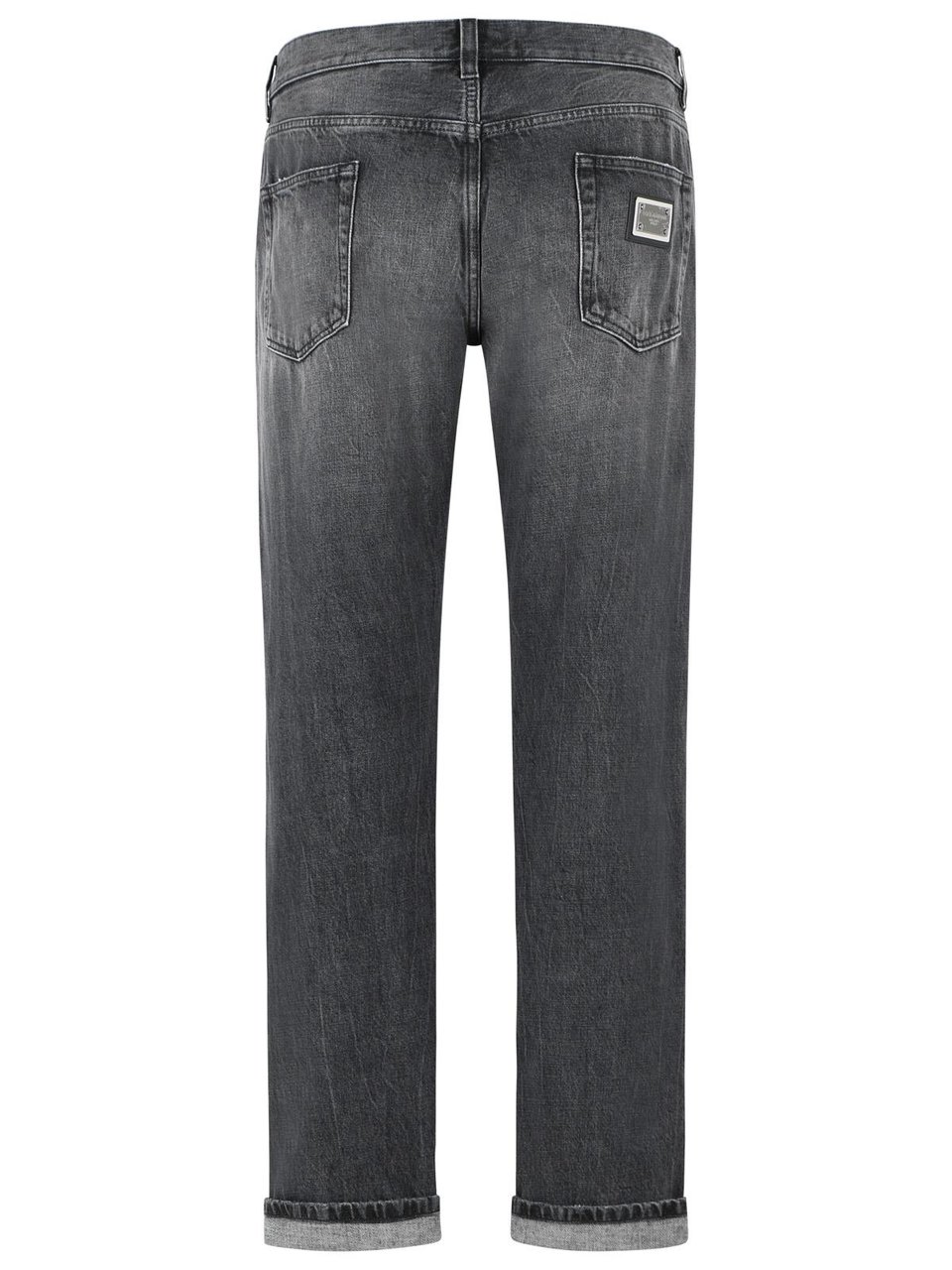 Dolce & Gabbana Black Denim Jeans Grijs