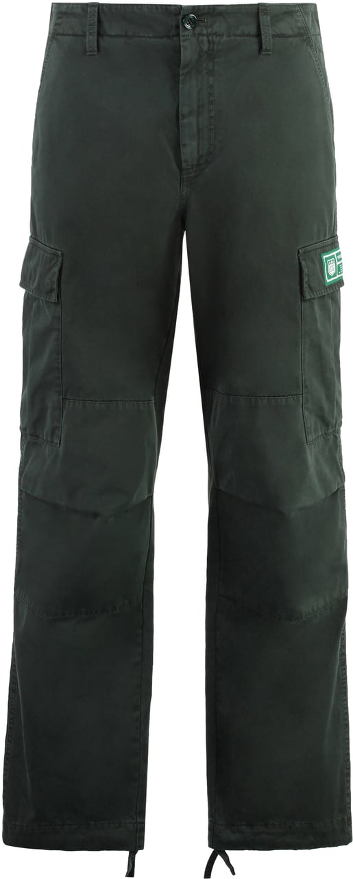 Dolce & Gabbana Cotton cargo-trousers Groen